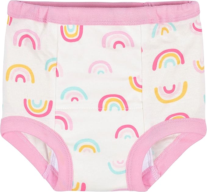 Gerber baby-girls Infant Toddler 4 Pack Potty Training Pants Underwear