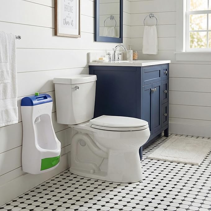 Toddler Urinal | Real Water Flush | Best potty training for Boys | Adjustable height & Easy to clean