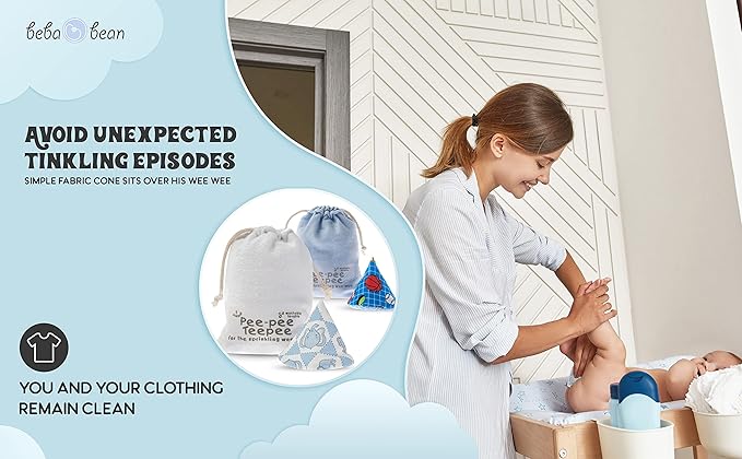 Beba Bean Pee-pee Teepee Digger Blue - Cello Bag