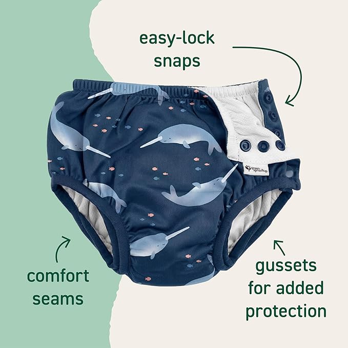 Eco Snap Diaper with Gussets