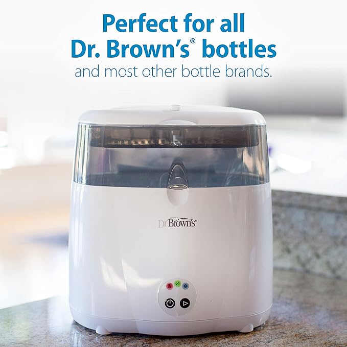 Dr. Brown's Deluxe Electric Sterilizer Bundle with Anti-Colic Baby Bottles