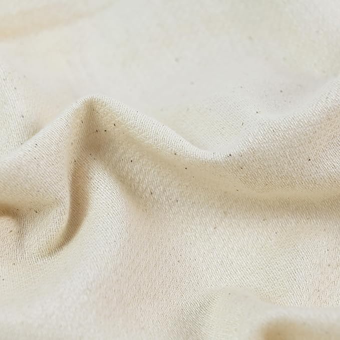 OsoCozy Unbleached Birdseye Flat Cloth Diapers (6 Pack) - 27 x 27 Inches, One-Layer Flat Cloth Baby Nappies Made of Soft, Durable 100% Birdseye Weave Cotton…