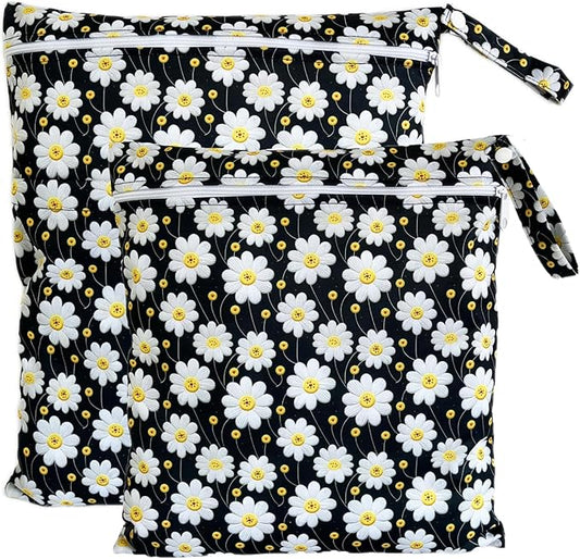 TRASUN Wet bag (Holiday Style, 2 pack, Chrysanthemum 3)