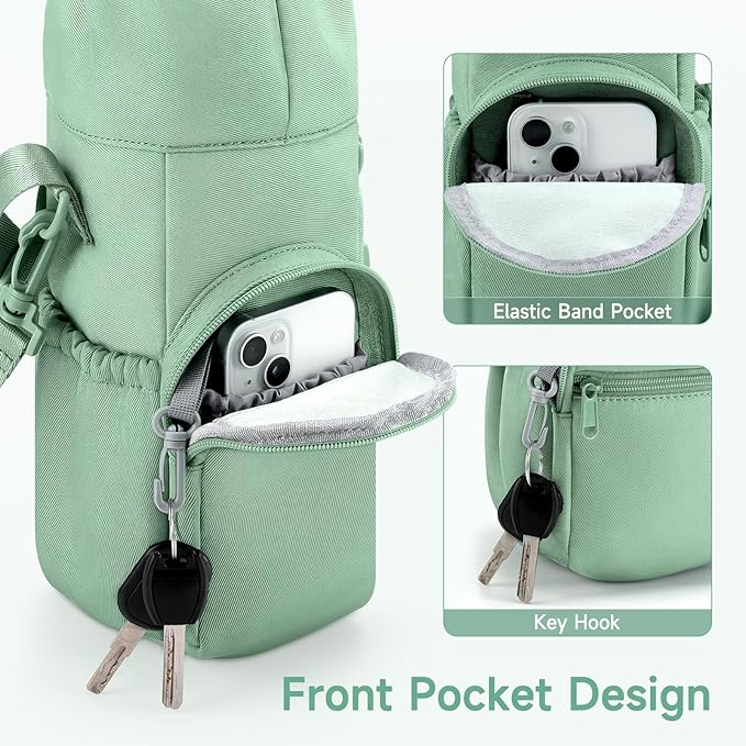 Portable Travel Bag for Breast Milk Cooler, Fits Milk Cooler & Portable BreastMilk Chiller, Leakproof,Insulated & Scratch-Resistant Bottle Carrier with Shoulder Strap & Extra Storage