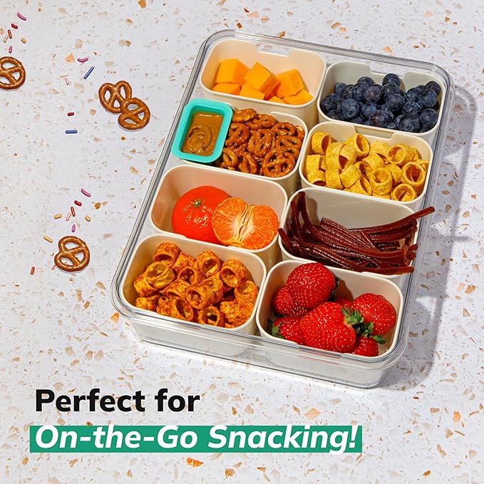 Little Spoon Confetti Cake Dip + Pretzels Dipsters, Big Kid Favorite Dunking Snack with Hidden Veggies, Organic Oats, Carrot & Butternut Squash, Maple Sweetened, Non-GMO, 2g Plant Protein, 3 Trays per Pack, Total of 12 Trays