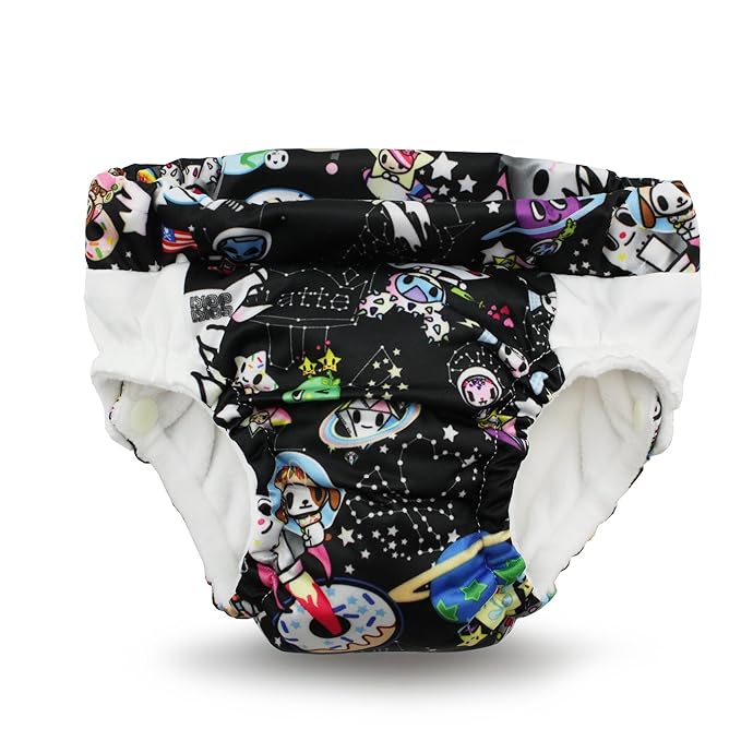 Kanga Care Lil Learnerz Reusable Toilet Training Pants (XSmall - tokiSpace & Platinum)