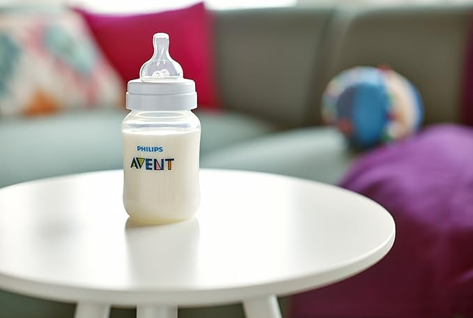 Philips AVENT Anti-Colic Nipple, Clear, Newborn (Pack of 4) (SCF421/27)
