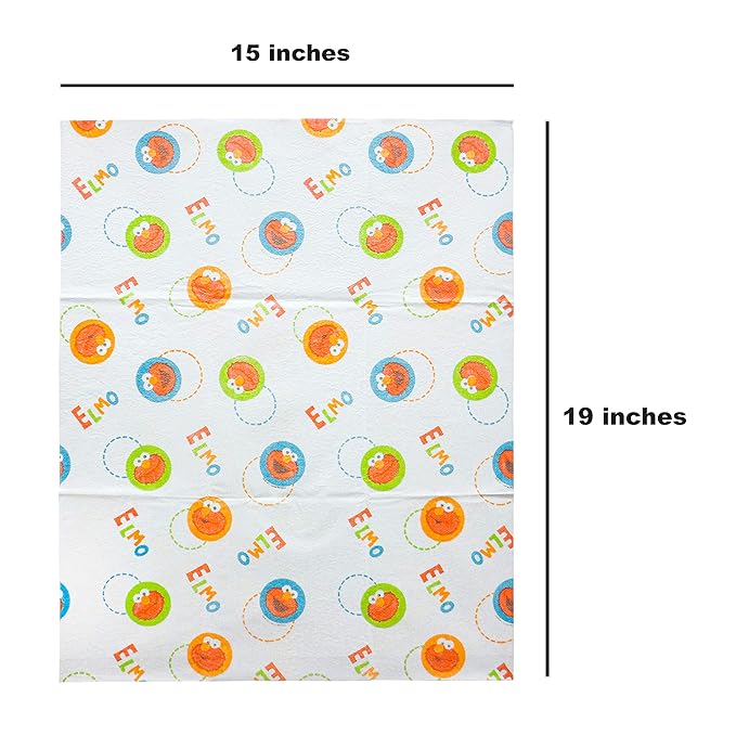 Neat Solutions Sesame Street Potty Topper Disposable Toilet Seat Cover with Adhesive Strips for On-The-Go Protection, 10 Count