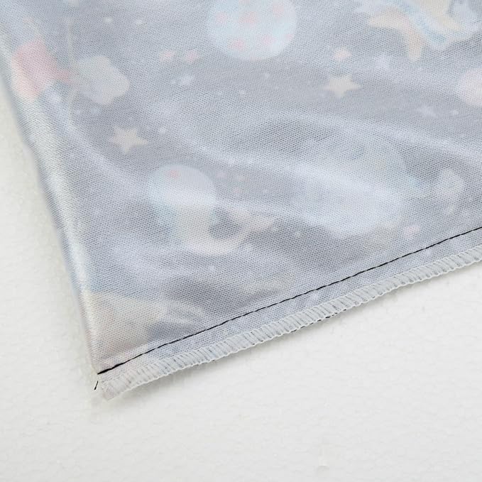 Pail Liner for Cloth Diapers Nappy Inserts Large Laundry Wet Bag Elastic Washable Reusable 27.6in x29.5in (Rainbow)