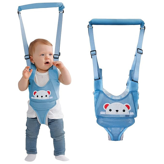 Watolt Baby Walking Harness - Handheld Kids Walker Helper - Toddler Infant Walker Harness Assistant Belt - Child Baby Walk Learning Help Support Assist Trainer Tool - for 7-24 Month Old
