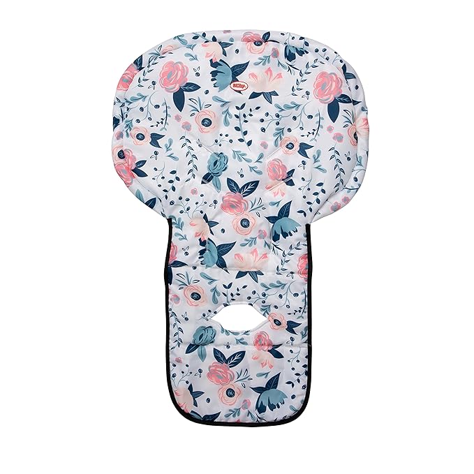 Nuby High Chair Cover Protecting from Spills and Crumbs, Water Resistant, Floral Print