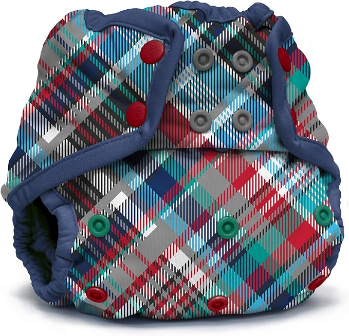 Kanga Care Rumparooz Double Leg Gusset Reusable Cloth Diaper Cover One Size Snap | Billy 6-35 lbs