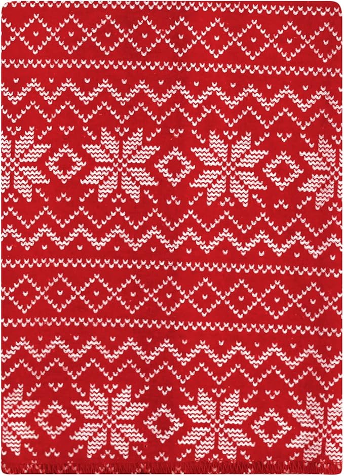 Hudson Baby Unisex Baby Cotton Flannel Burp Cloths Bundle, Christmas Forest, One Size