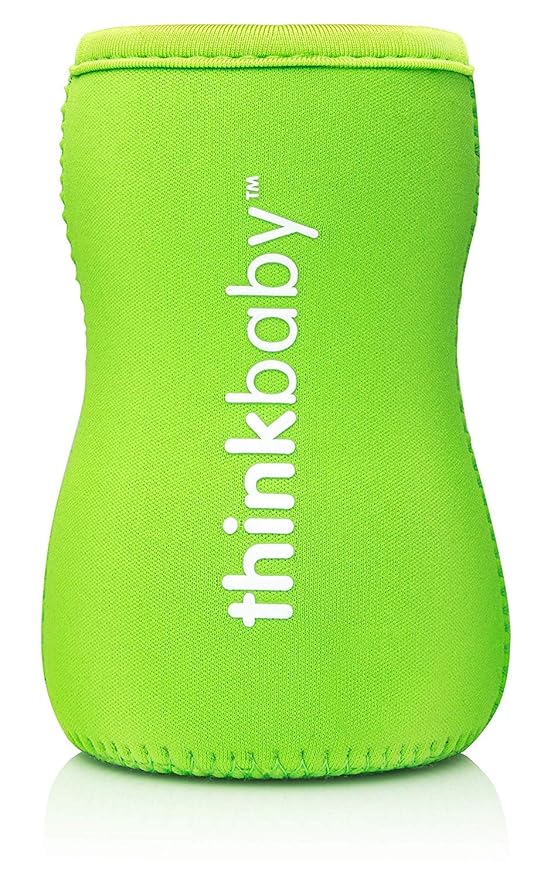 Thinkbaby Limestone Thermal Bottle Sleeve, Light Green