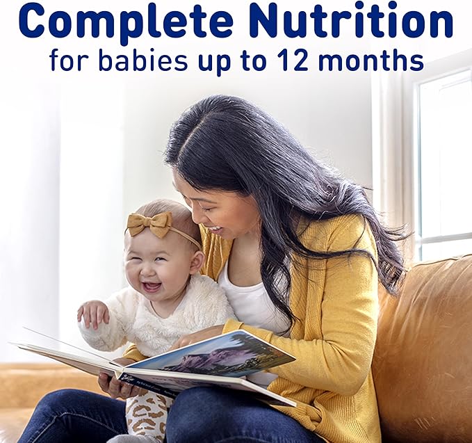 Enfamil Infant Formula, Milk-based Baby Formula with Iron, Omega-3 DHA & Choline, Powder Can, 21.1 Oz (Pack of 4)