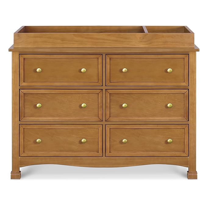 Davinci Universal Wide Removable Changing Tray (M0619) in Chestnut