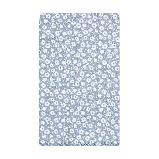 Hudson Baby Unisex Baby Cotton Flannel Burp Cloths, Modern Botanical 10 Pack, One Size