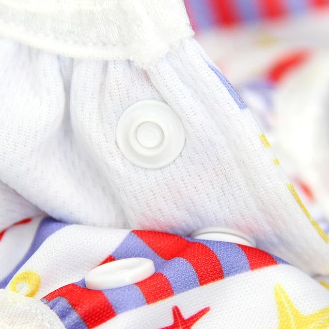 Langsprit 3 Pack Swim Diaper for Baby & Toddle,Reuseable Washable Diaper Swim for Swimming Lesson & Baby Shower Gifts