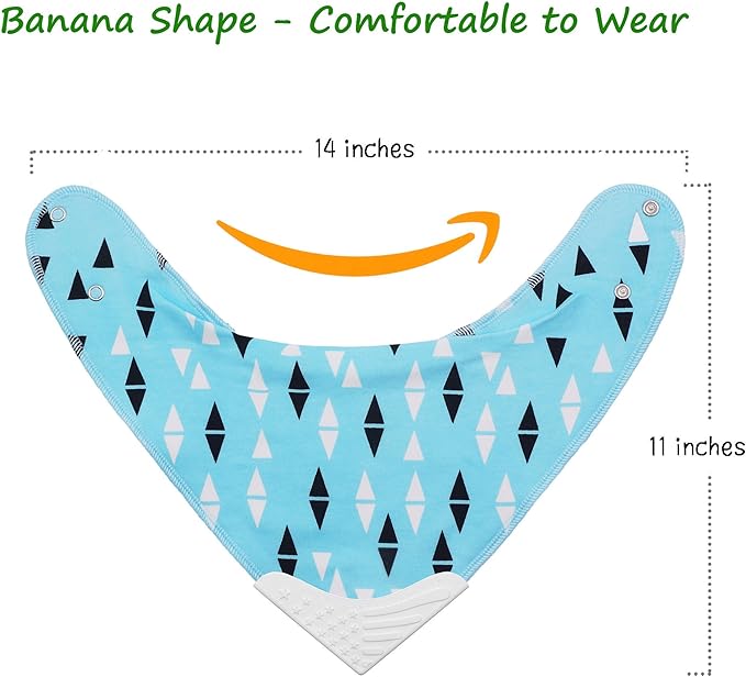 Giftty Baby Teething Bibs Set