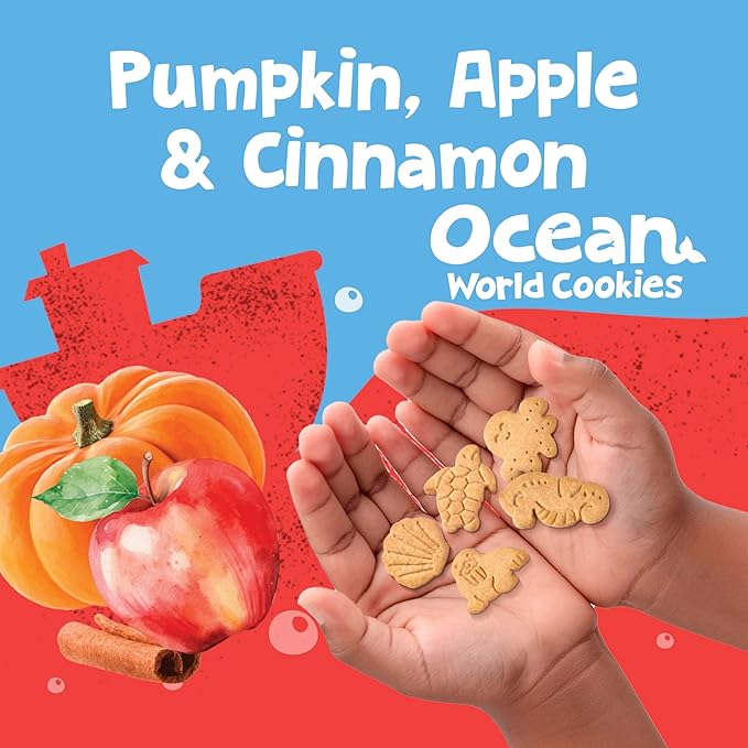 Get'ems! from Gerber, Snacks for Kids, Pizza Space Crackers, Made with Real Veggies & Fruits, Iron & Vitamin E - 4 pack