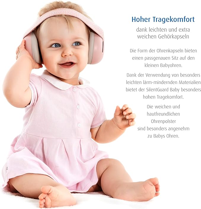 Reer Baby Boys Silentguard Baby Hearing Protection for Babies SilentGuard