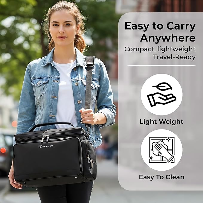 Breast Pump Bag Fit for Spectra S1 and S2, Wearable Breast Pump Bags with Milk Pack, Pumping Bag with Waterproof Mat for Pump Accessories, Bottle Bags for Travel and Family, Black