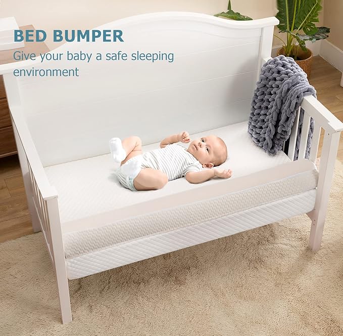 UBBCARE Bed Rail for Toddlers, Bed Bumper for Toddlers, Toddler Bed Bumper with Washable Cover, Rails Guard for Baby, and Seniors, Fit for Twin, Full, Queen Size Beds