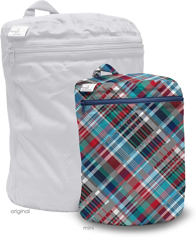 Kanga Care Wet Bag MINI Seam Sealed Waterproof 3D Dimensional for Baby Cloth Diapers, Travel, Beach, Pool, Gym, Swim | Billy