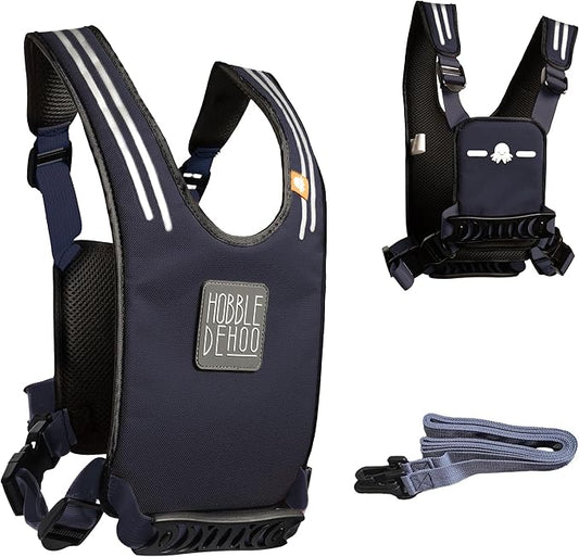 Hobble De Hoo XL Autism Safety Harness for Kids & Teens 7+ | Walking Safety Vest with Grab Handles & Reflective Strips