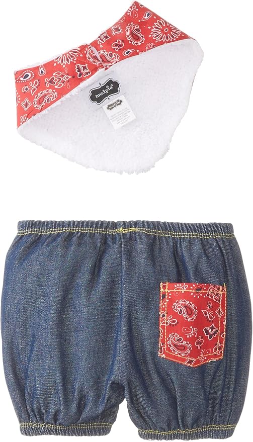 Mud Pie Baby-Boys Newborn Cowboy Diaper Cover Set