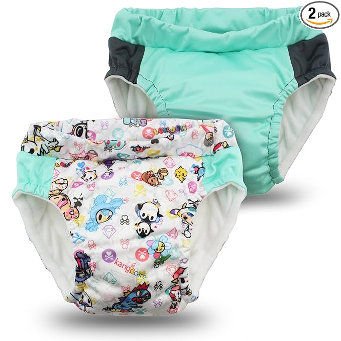 Kanga Care Lil Learnerz Reusable Toilet Training Pants (Medium - tokiBambino & Sweet)