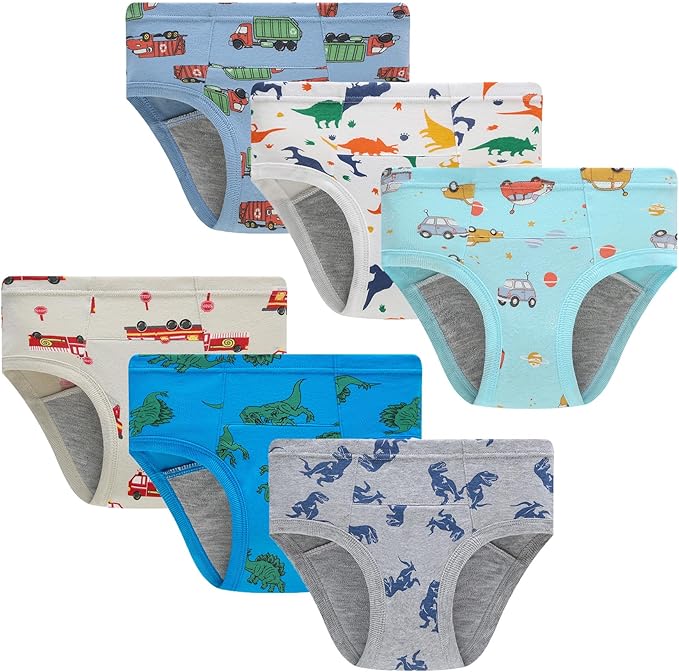 Boboking Boys Training Toddler Underwear Truck Potty Briefs For Boys