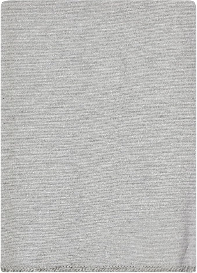 Hudson Baby Unisex Baby Cotton Flannel Burp Cloths Bundle, Farm Friends Cream, One Size