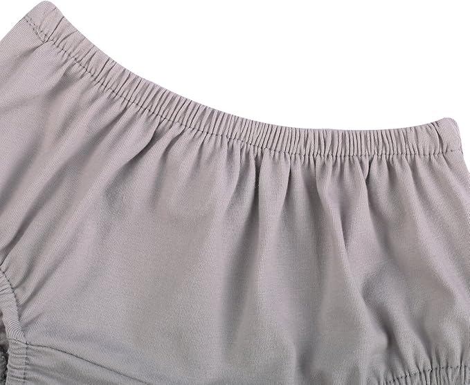 IBTOM CASTLE Baby Girls' Boys Unisex Soft Cotton Ruffle Basic Diaper Cover Bloomers for Toddler Shorts Briefs Panty Panties