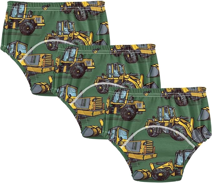 Toddler Potty Training Underwear Cotton Absorbent Soft Baby Girl Boy Potty Training Pant 2T-5T