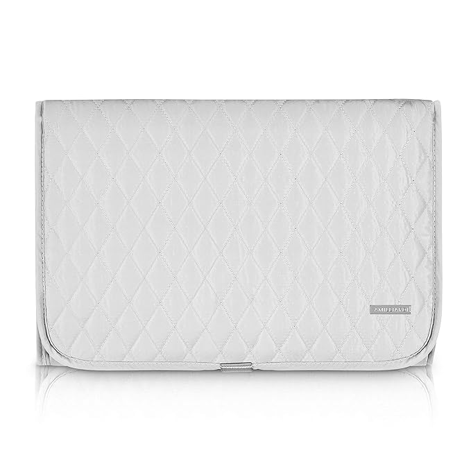 Portable Diaper Changing Pad Stylish & Chic by AMILLIARDI for Travel w/Baby, Infant & Newborn, Changing Mat Portable (Grey)