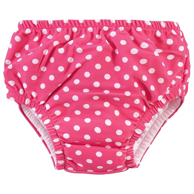 Hudson Baby Unisex Baby Swim Diapers, Daisy, 0-6 Months