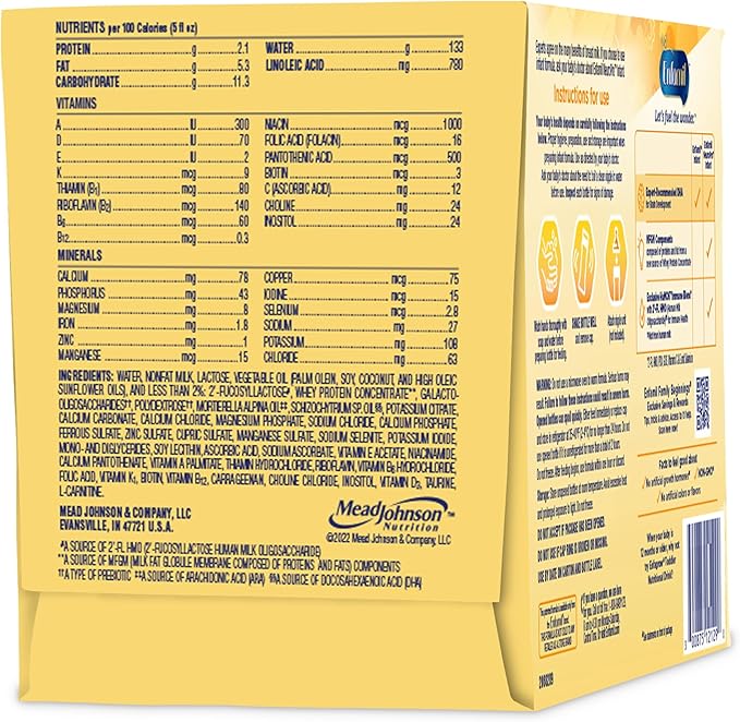 Enfamil NeuroPro Ready to Feed Baby Formula, Brain Building Duo DHA & MFGM, Exclusive Immune Supporting HuMO6 Blend, Enfamil Ready to Feed Infant Formula,2 Fl Oz,Pack of 96