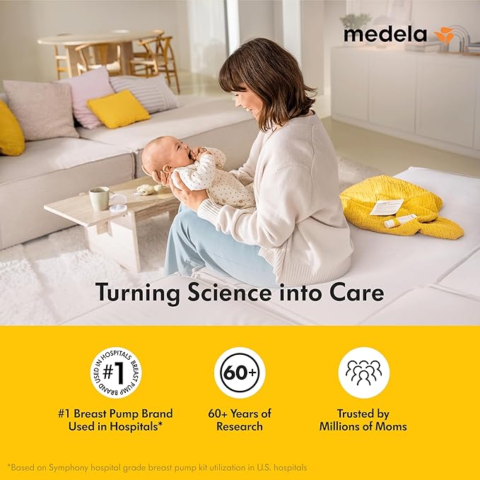 Medela Easy Pour Breastmilk Storage Bags | 50 Count 210ml | Disposable Leakproof Breast Milk Bags with Milk Protection | Recyclable & BPA Free