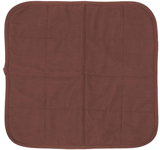 Comfort Finds Baby Changing Pad – Absorbent Reusable Diaper Changing Mat - Portable Waterproof Toddler Changing Liner (Brown, 3 Pack)
