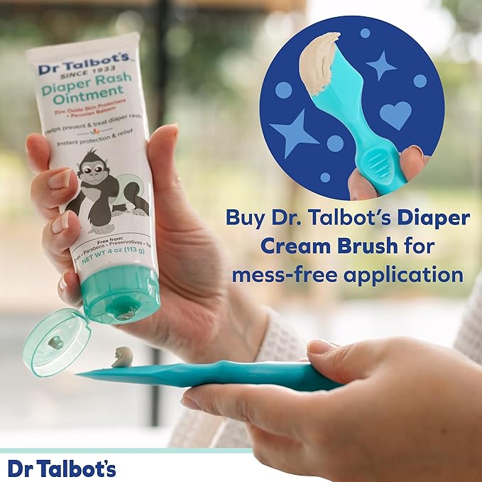 Dr. Talbot's Maximum Strength Diaper Rash Ointment - 14 oz - Zinc Oxide Skin Protectant with Peruvian Balsam - Treats and Prevents Rash