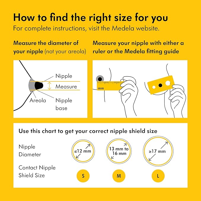 Medela Contact Nipple Shields for Breastfeeding