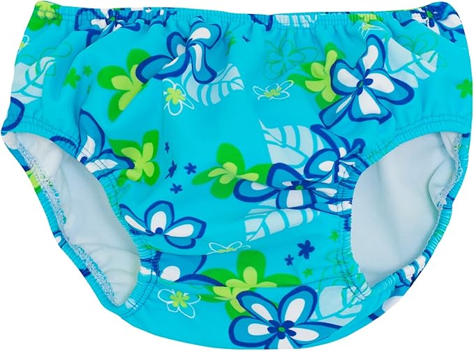Tuga Girls Reusable Swim Diapers, UPF 50+ Sun Protection Swimsuit