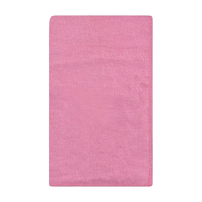 Hudson Baby Unisex Baby Cotton Flannel Burp Cloths, Modern Rainbow, One Size