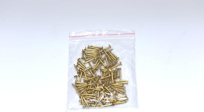 FGen 10pcs Chinese Antique Copper Edge, Table Guards Right Angle Wooden Jewelry Box Photo Frame Accessories Copper Corner Pieces, Brass Color