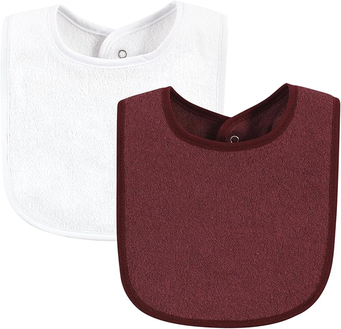 Hudson Baby Unisex Baby Drooler Bib With Waterproof Lining