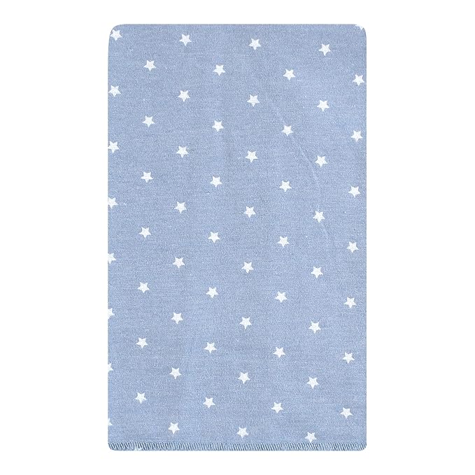 Hudson Baby Unisex Baby Cotton Flannel Burp Cloths 10-Pack, Multi Color Boy Elephant, One Size