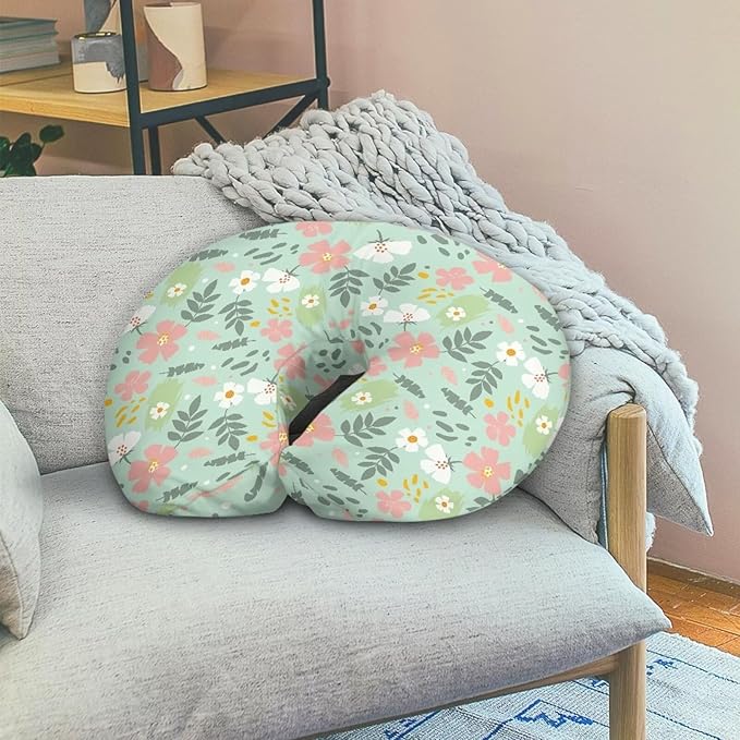 Daisy Nursing Pillowcase Ultra Soft Breastfeeding Pillow, Breathable Nursing Pillow Cover Fits The Original Support for Breastfeeding Bottle Feeding and Bonding