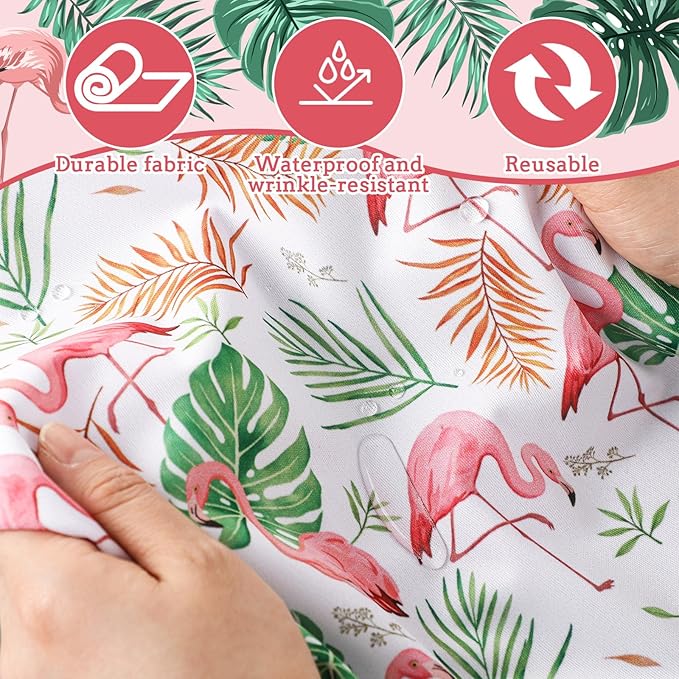 Sanwuta 2 Pack Wet Bags Resuable Waterproof Wet Dry Bag for Swimsuit Travel Beach Pool Bathing Diapers Dirty Yoga Gym Clothes Toiletries with Zippered Pockets (Leaf,Multicolor)