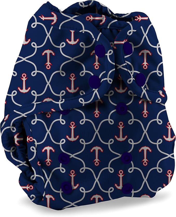 Buttons Cloth Diaper Cover – Snap Super One Size (12-40lbs) (Anchored)